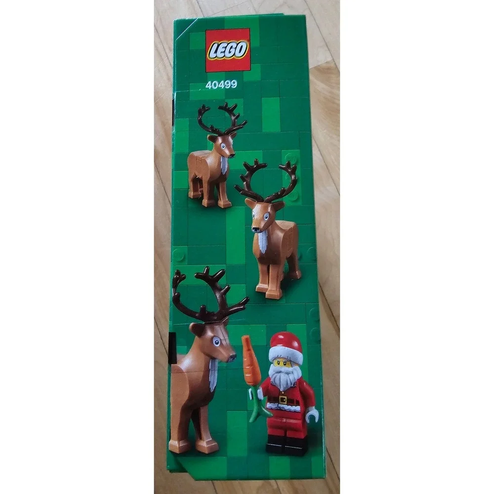 LEGO Santa's Sleigh 40499 Christmas Building Toy Set 343 Pieces 4‎ Reindeer New